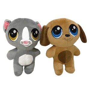 Nanco‎ Cat and Dog Plush 8"